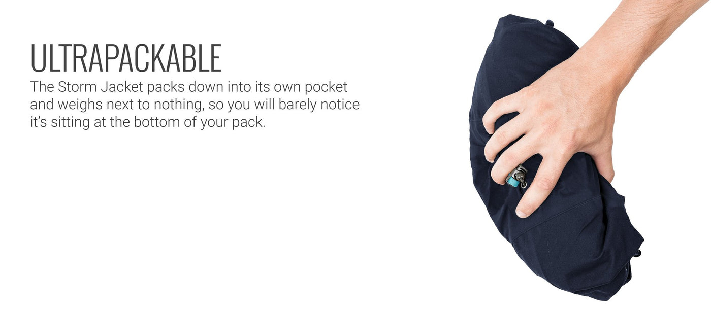 Jacket folds into hot sale its own pocket